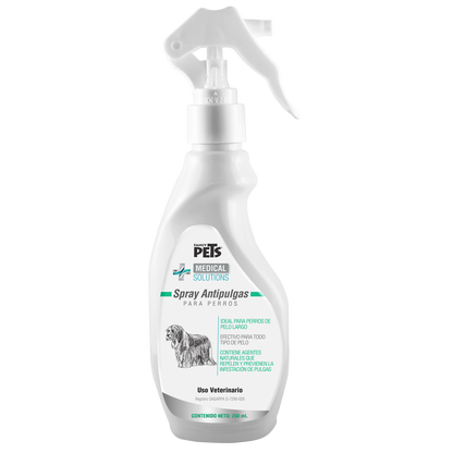 Spray antipulgas para perros