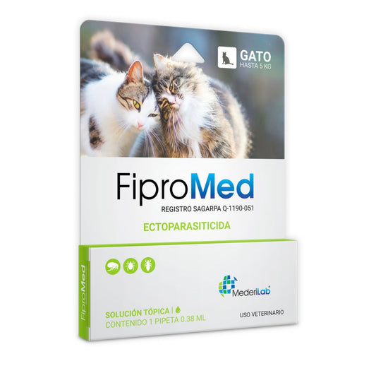 Pipeta antipulgas gato hasta 5kg