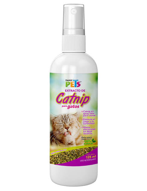 Catnip spray gatos